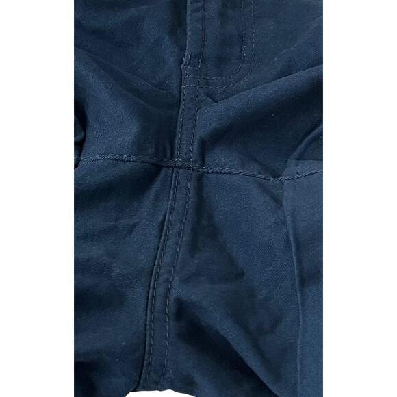 NO BO MID-RISE SHORTS JUNIORS, 1, NAVY BLUE, BACK POCKETS, BUTTONS & ZIP CLOSURE - Picture 7 of 10